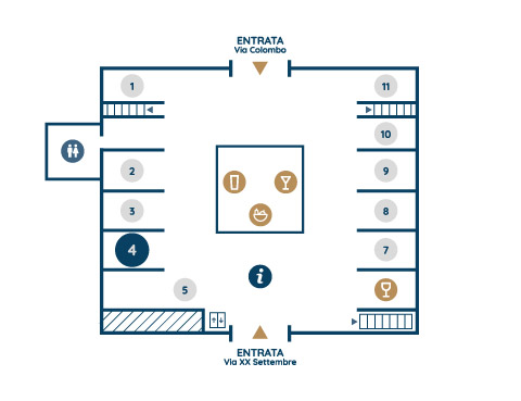 Mappa Laboratorio gastronomico