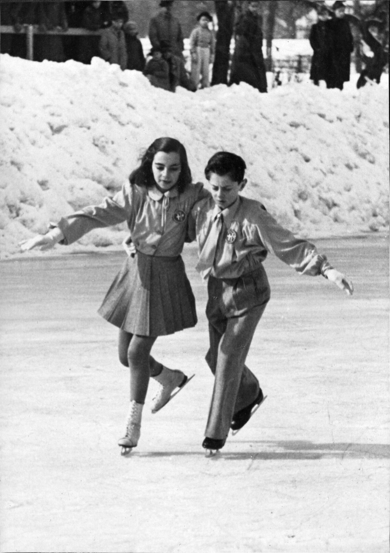 Foto storica pattinaggio